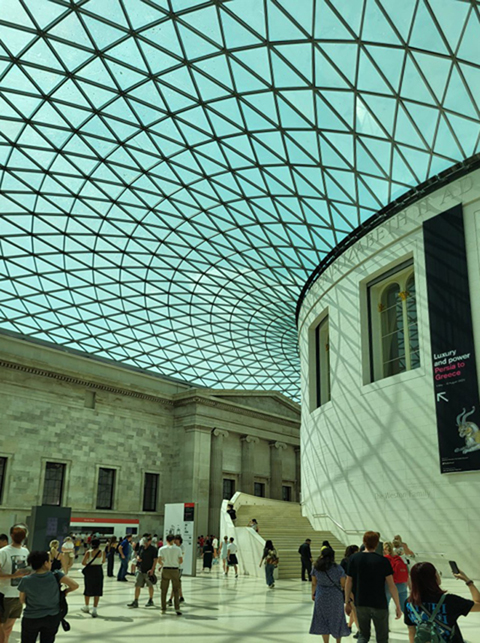 Überdachung im British Museum (Sir Norman Forster)