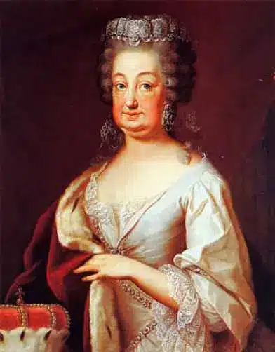 Kurfürstin Elisabeth Auguste um 1775 (Wikipedia)